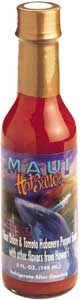 Maui Hot Sauce:  Maui Onion, Tomato and Habanero sauce