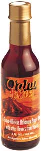 Oahu Hot Sauce:  Guava, Hibiscus and Habanero sauce